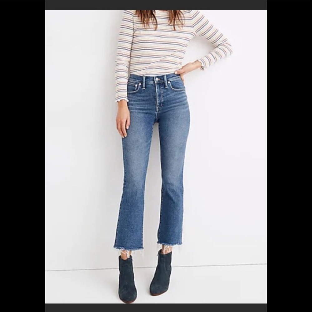 Madewell Cali Demi Boot Jeans